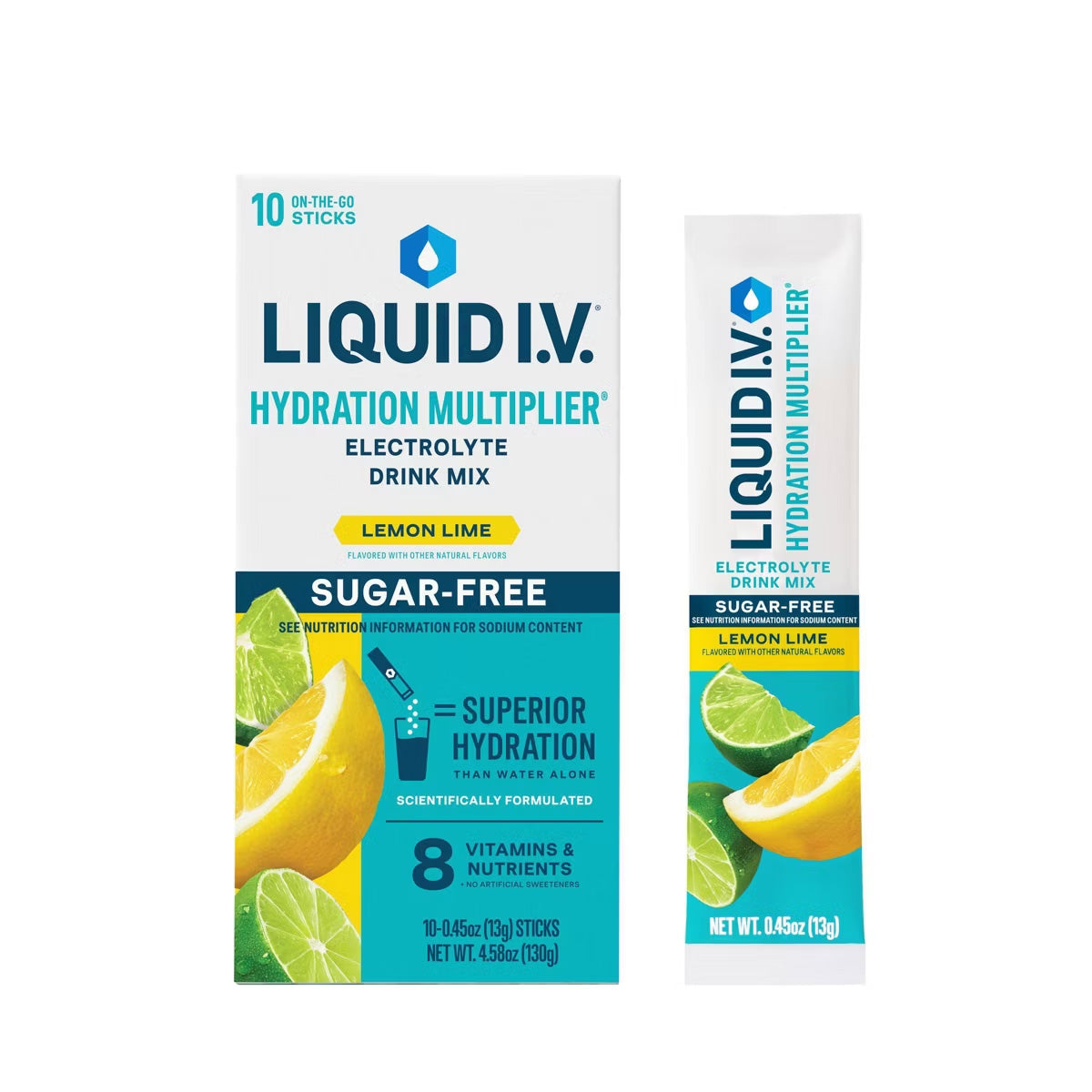 Liquid I.V. Hydration Multiplier Sugar-Free Electrolyte Drink Mix