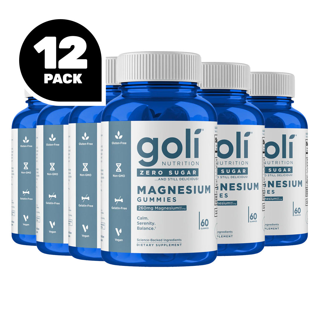 Goli® Nutrition Magnesium Zero Sugar Gummies, 60 Gummies