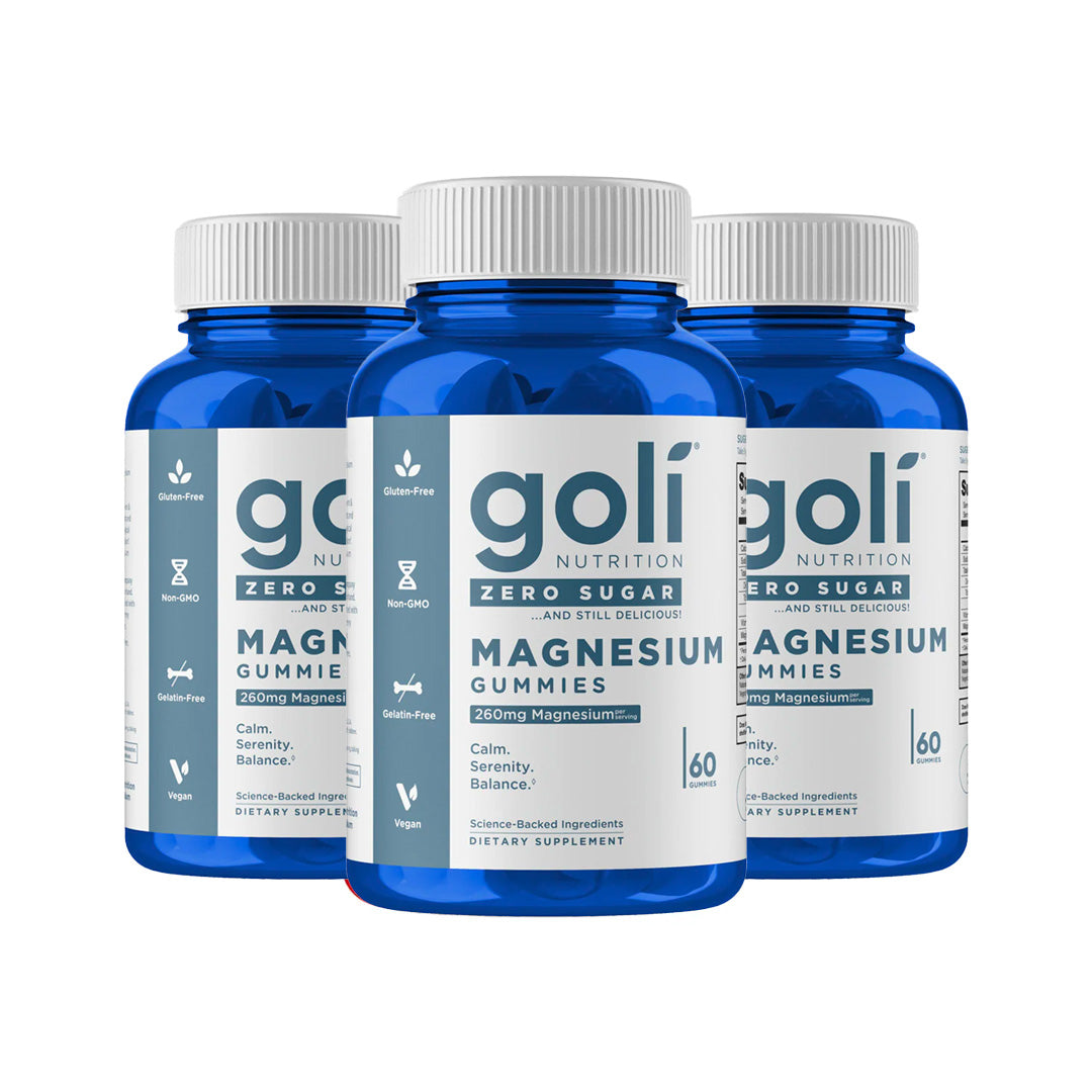 Goli® Nutrition Magnesium Zero Sugar Gummies, 60 Gummies