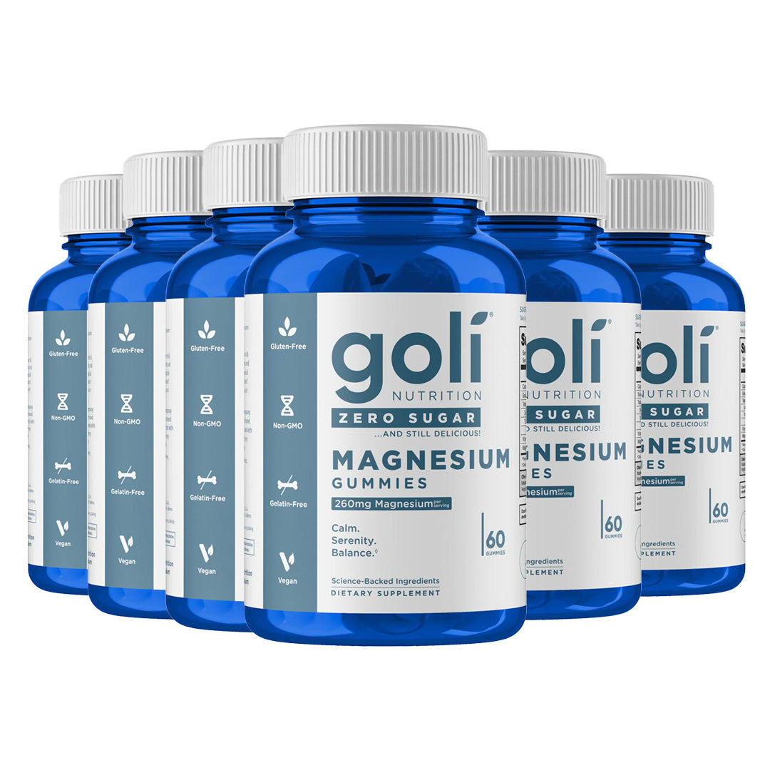 Goli® Nutrition Magnesium Zero Sugar Gummies, 60 Gummies