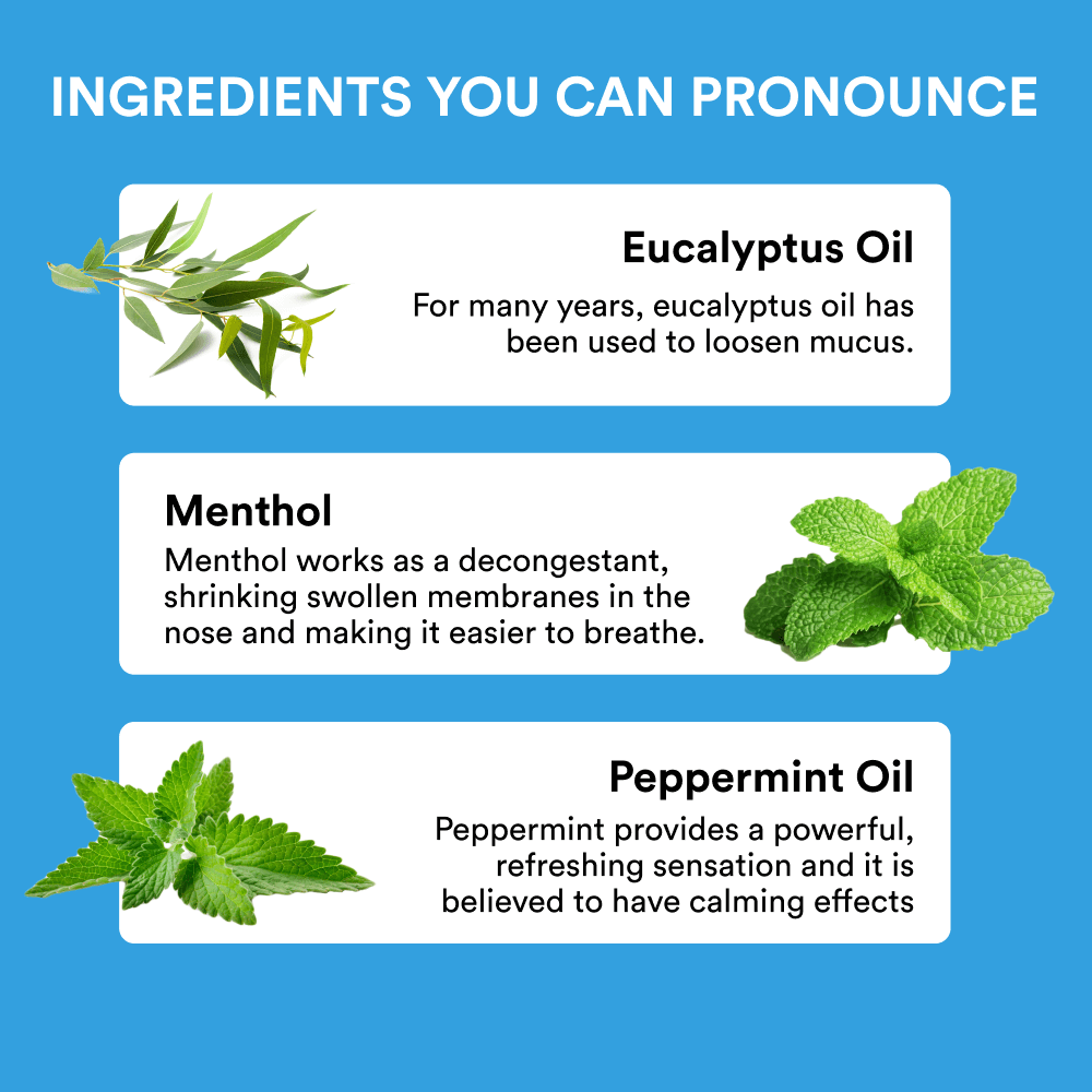 BoomBoom Naturals Nasal Stick (Mint)