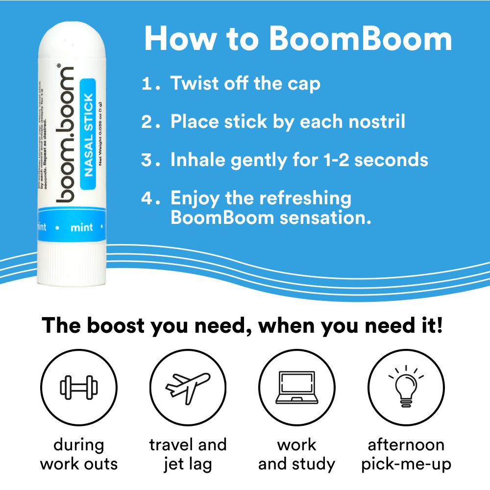 BoomBoom Naturals Nasal Stick (Mint)