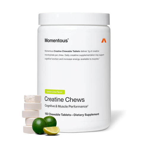 Momentous Creatine Monohydrate Chews (150-count) (Lemon Lime)