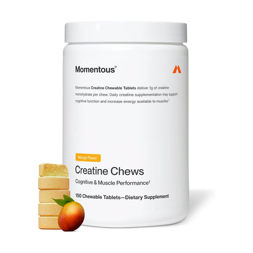 Momentous Creatine Monohydrate Chews (150-count) (Mango)
