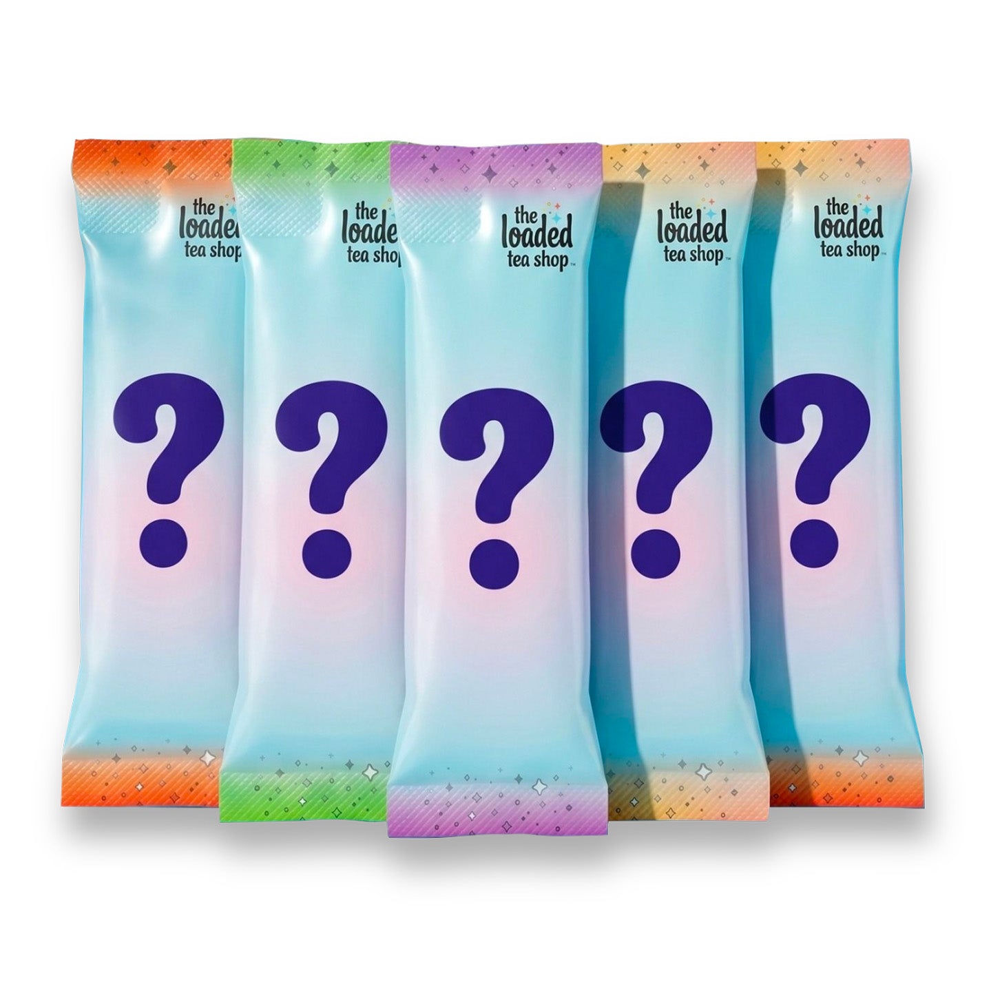 The Loaded Tea Shop Functional Energy Tea Packs (5 Flavor Mystery Bundle)