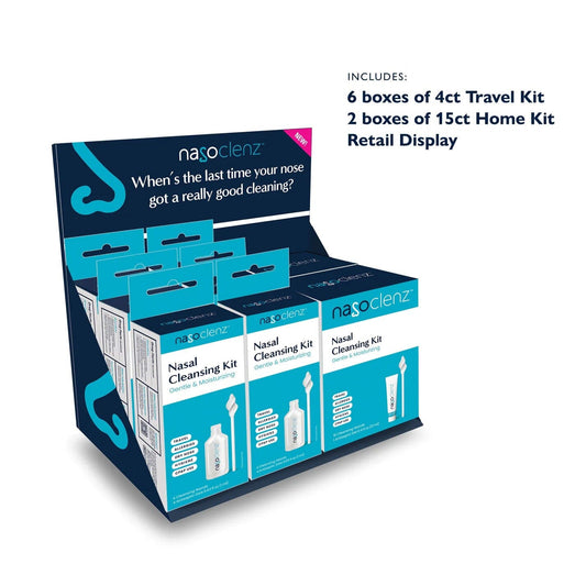 Nasoclenz™ - Nasal Cleansing Kit (Combo Display)