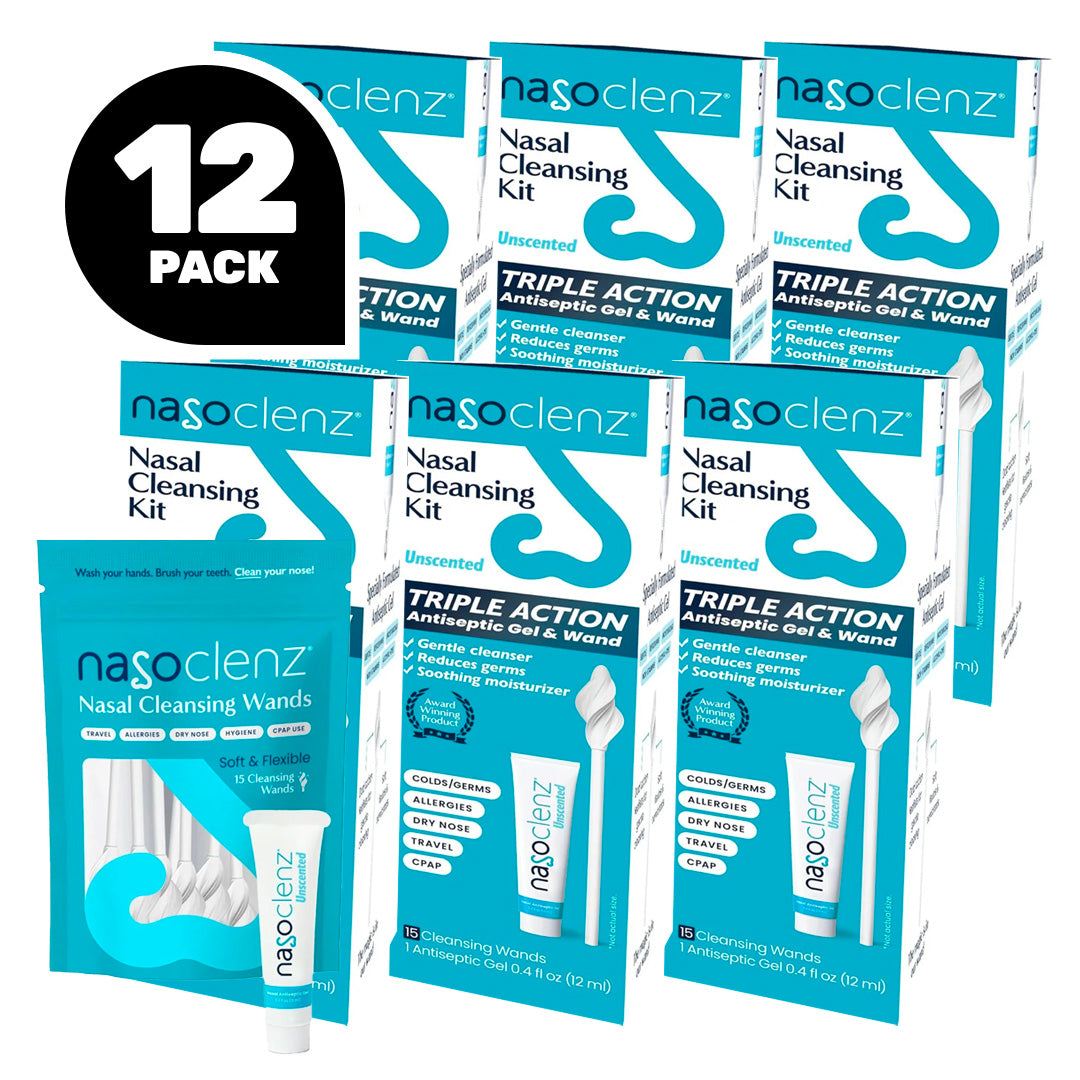 Nasoclenz™ - Nasal Cleansing Kit (15 ct)