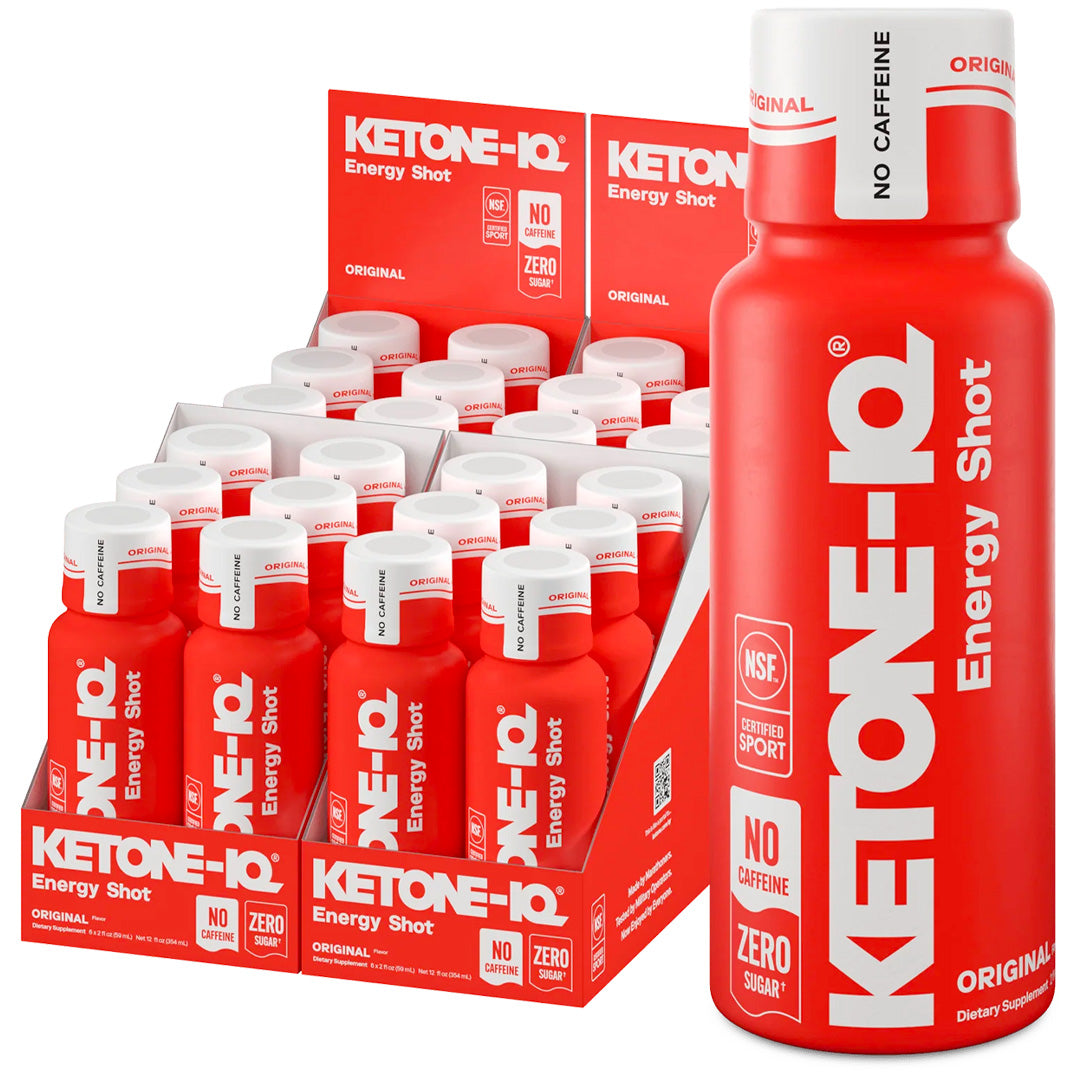 Ketone-IQ No Caffeine High Performance Energy Shot (Original)