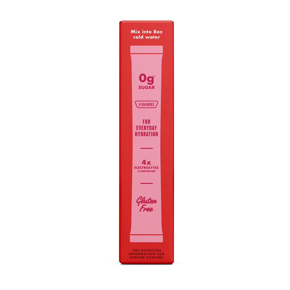 Waterboy Daily Hydration Electrolyte Drink Mix - 12 Sticks (Juicy Peach)
