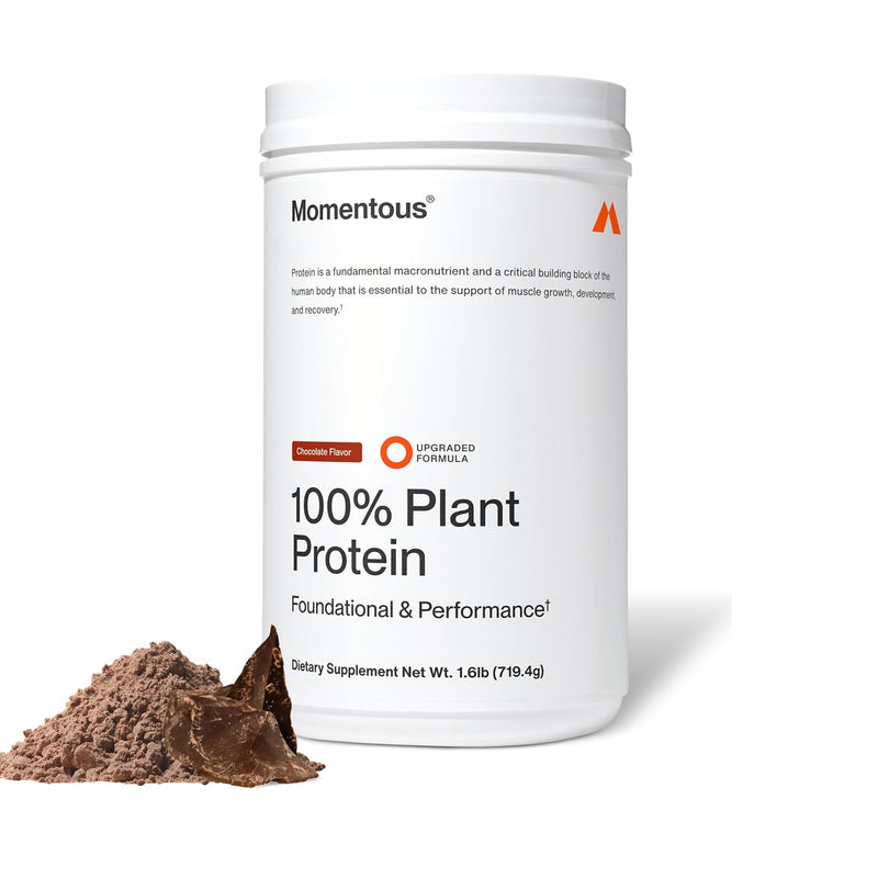 Momentous 100% Plant Protein (22 Serving Jar)