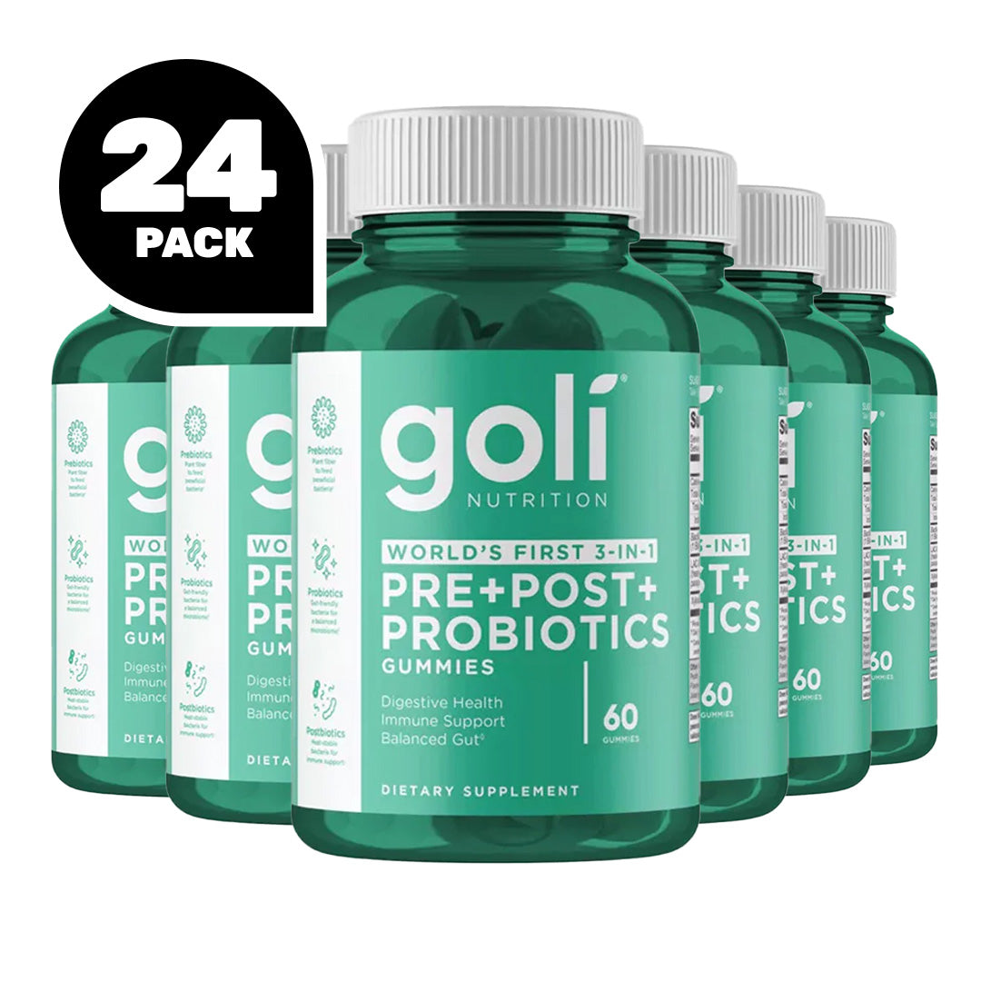 Goli® Nutrition Pre+Post+Probiotics Gummies
