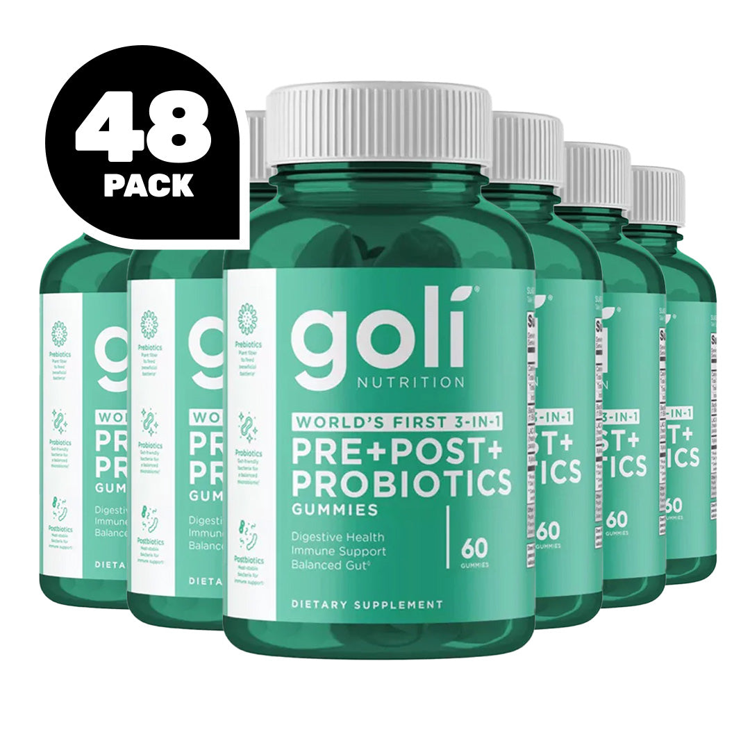 Goli® Nutrition Pre+Post+Probiotics Gummies