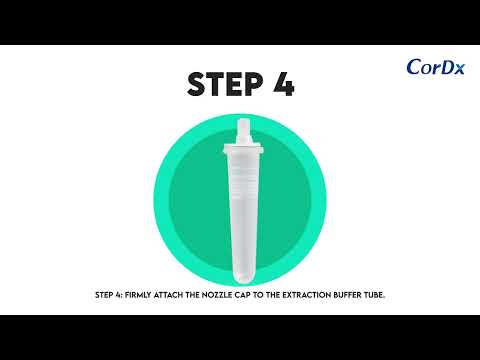 CorDx TyFast Flu A/B & COVID-19 At Home Multiplex Rapid Test (2-Pack)