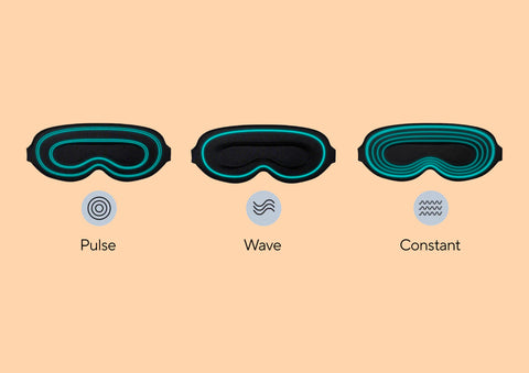 Sleep more soundly with 3 adjustable vibration patterns