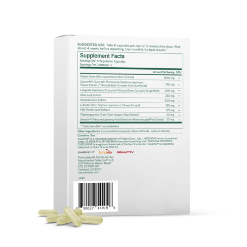 Qualia Senolytic Supplement for Cellular Health