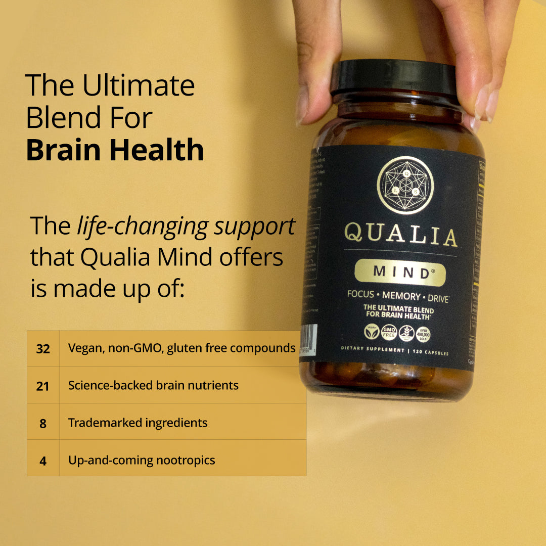 Qualia Mind® 2.0 - The Ultimate Blend for Brain Health