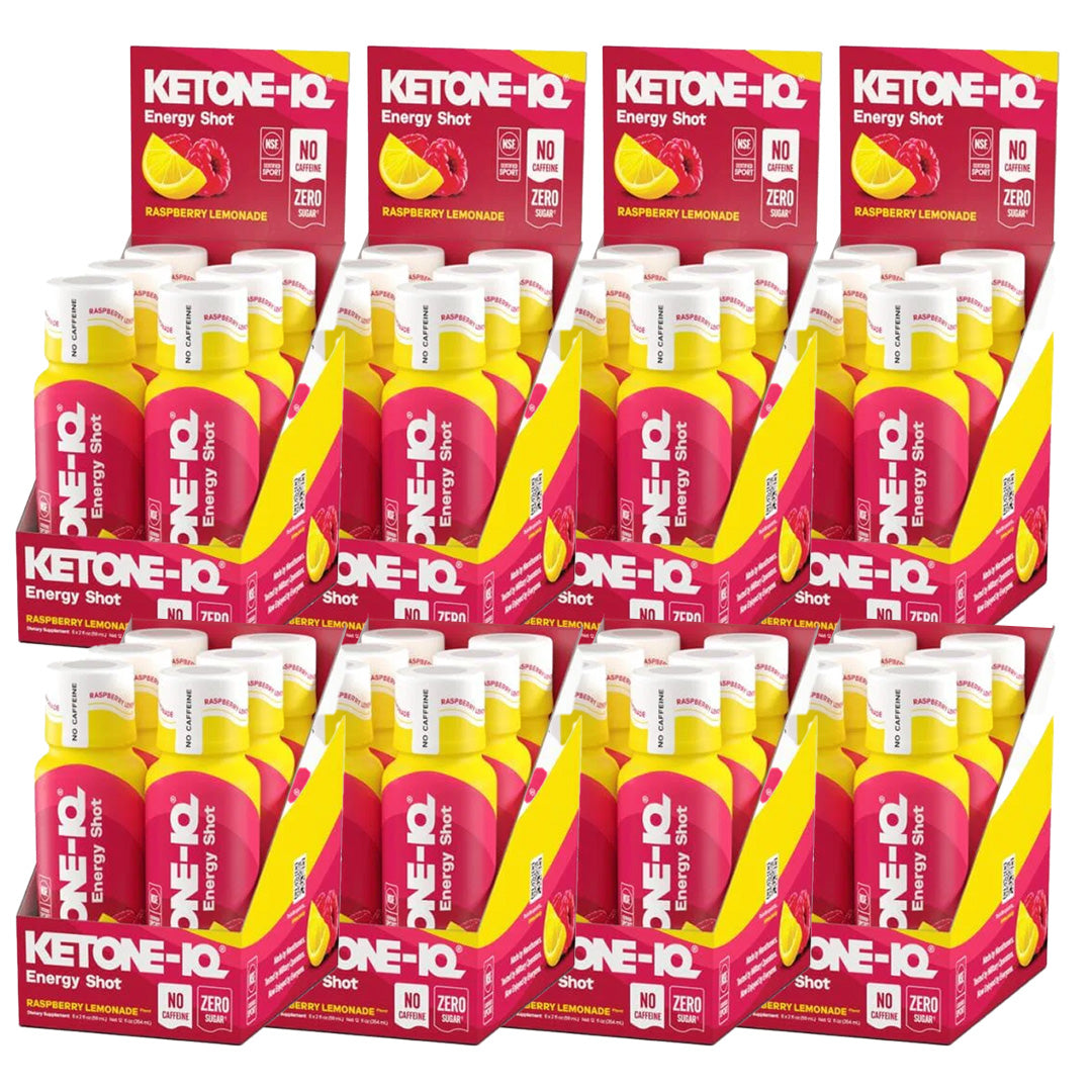Ketone-IQ No Caffeine High Performance Energy Shot (Raspberry Lemonade)
