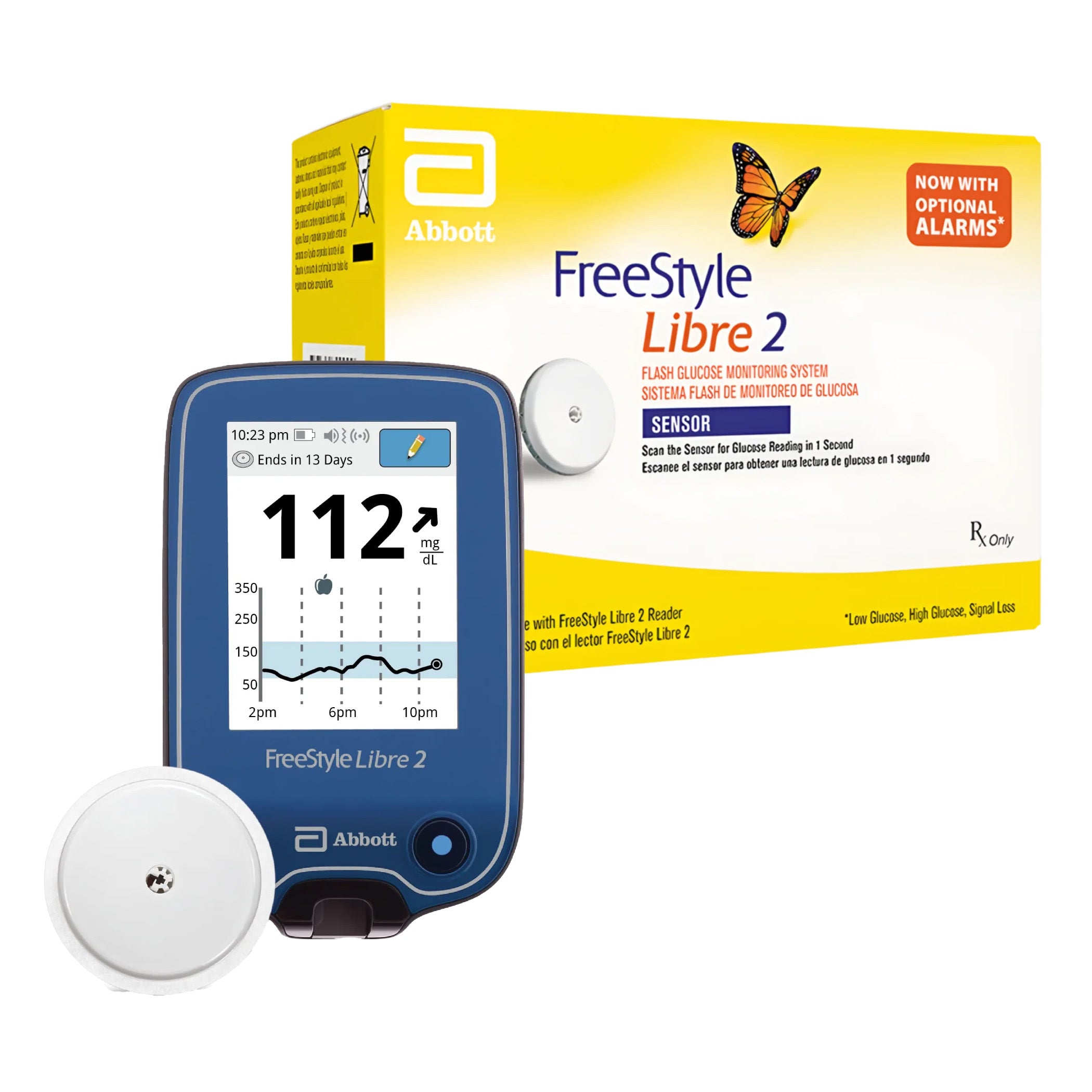 FreeStyle Libre 2 Sensor + Libre 2 Reader Bundle