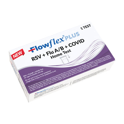 Flowflex PLUS 4-in-1 RSV + Flu A/B + COVID Home Test