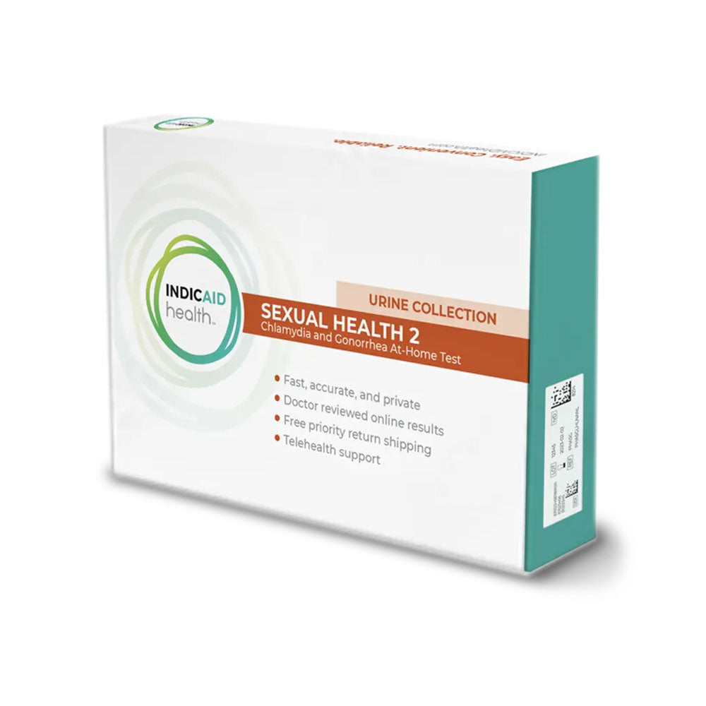 Indicaid Health Sexual Health 2 At-Home Test