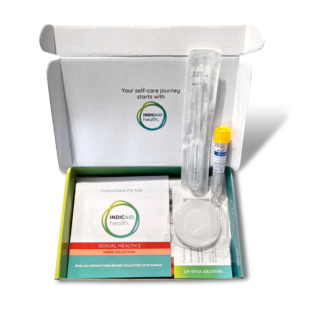 Indicaid Health Sexual Health 2 At-Home Test