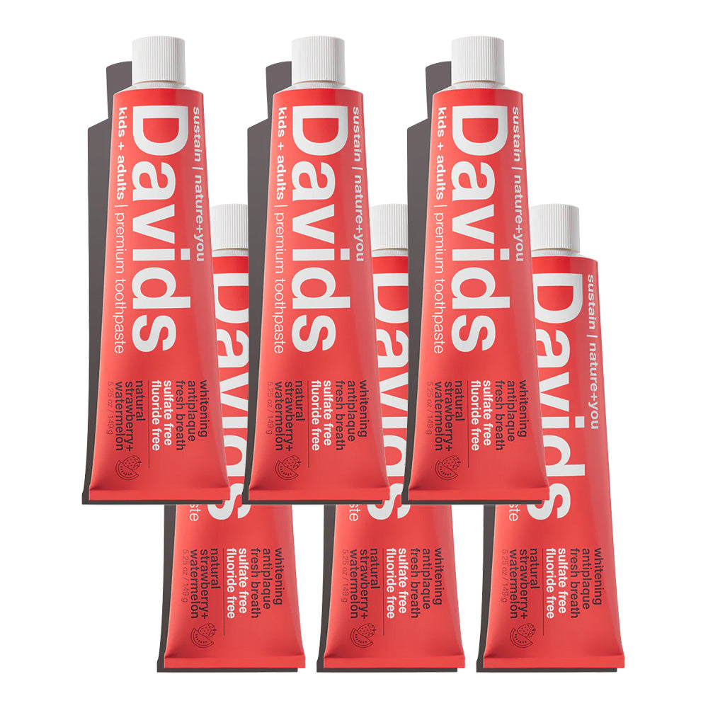 Davids Kids + Adults Premium Toothpaste (Strawberry Watermelon)
