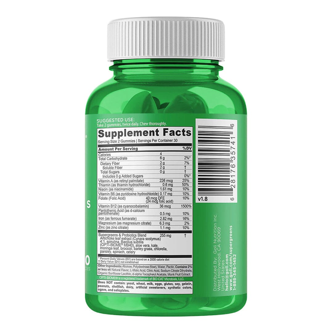 Goli Supergreens Gummies
