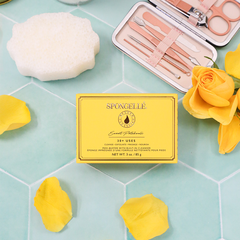 Spongellé® Pedi Buffer - Sweet Patchouli (30+ Washes)