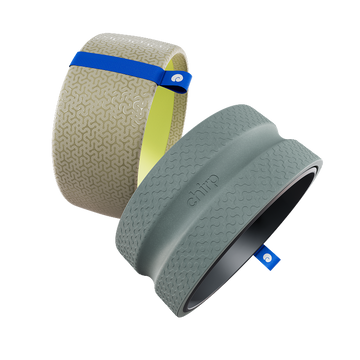 Chirp Relief Wheel Pro with interchangeable treads