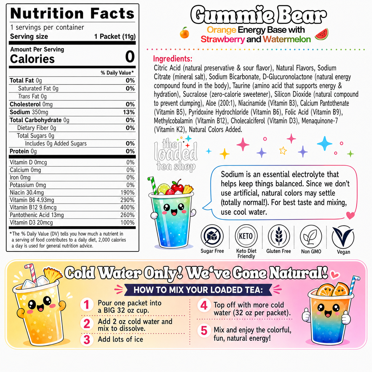 Gummie Bear Caffeine-Free — image 4