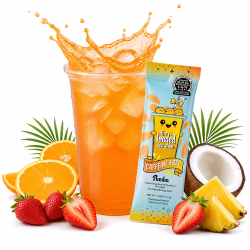 The Loaded Tea Shop Functional Energy Tea Packs (Pumba) Caffeine-Free