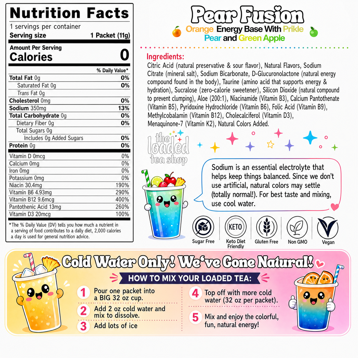 Pear Fusion Caffeine-Free — image 4