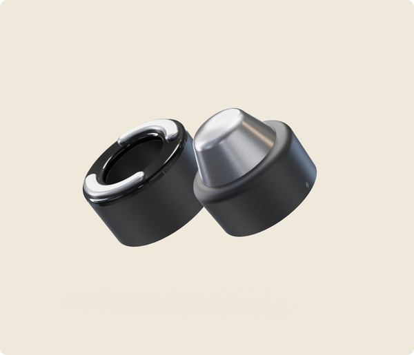 TheraFace Hot and Cold Rings by Therabody - Black