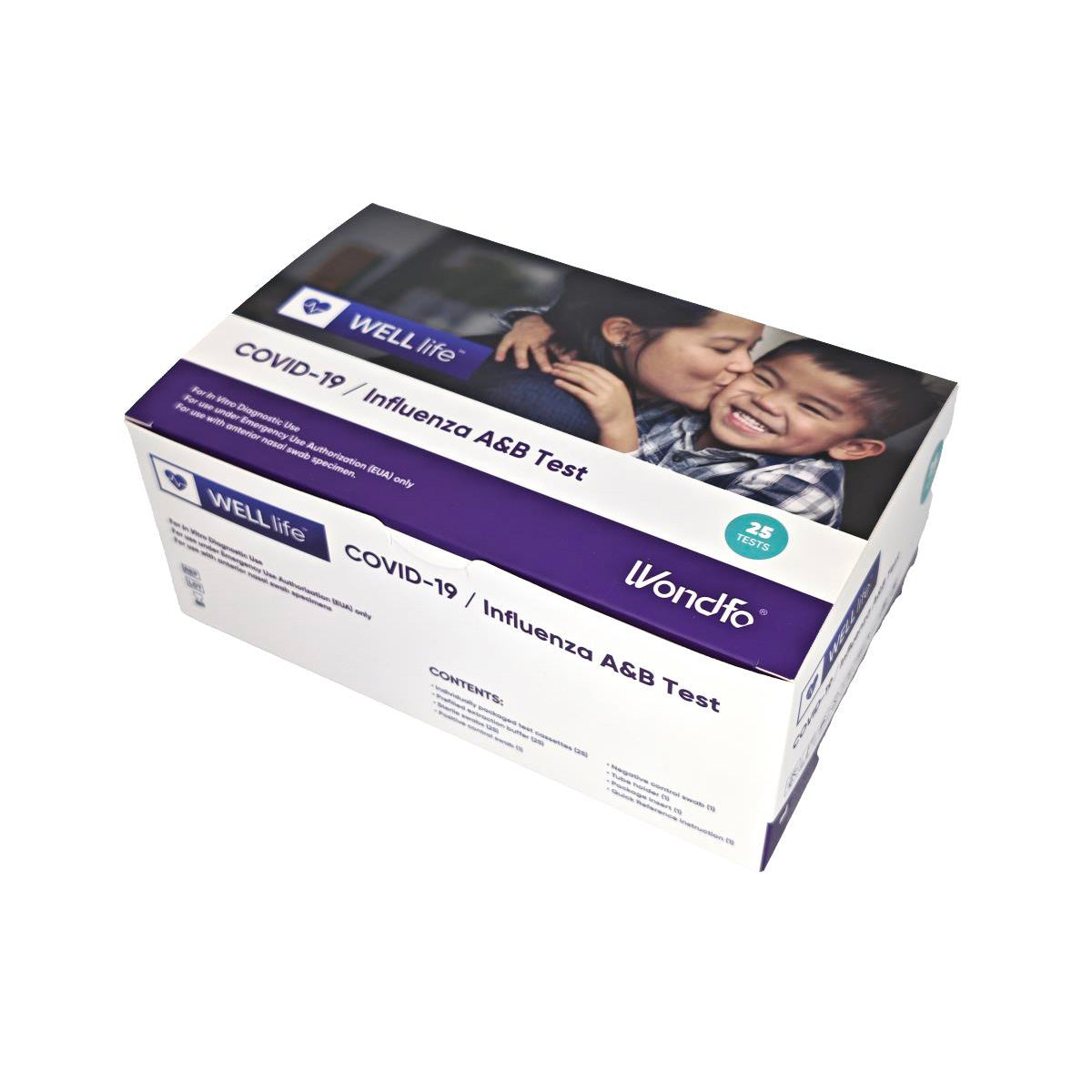 WELLlife™ (Well Life) COVID-19 / Influenza A&B Test Kit