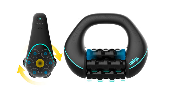 Chirp RPM Mini™ Compact Rolling Powered Massager