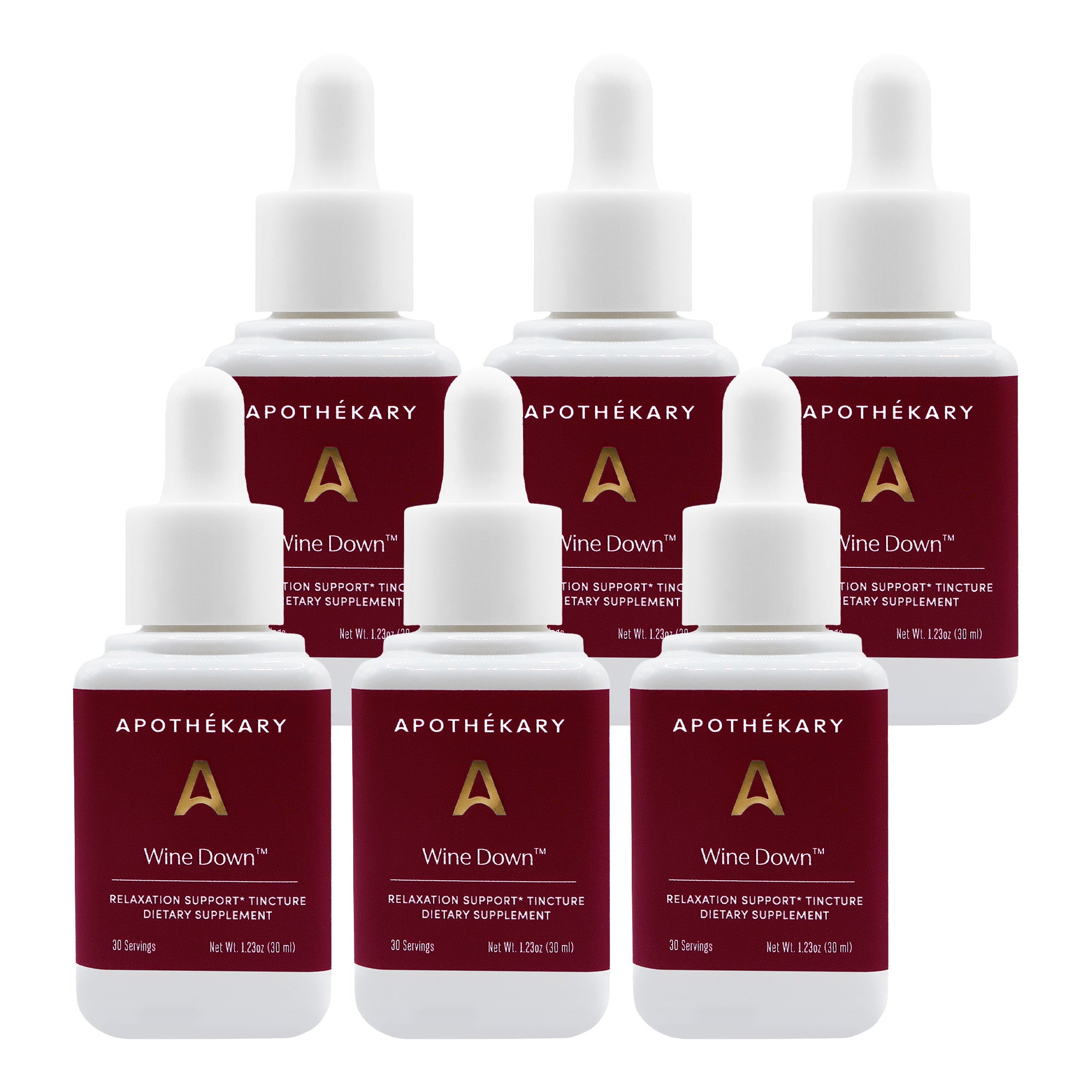 Apothékary Take the Wine Down™ Evening Calm Liquid Herbal Drops