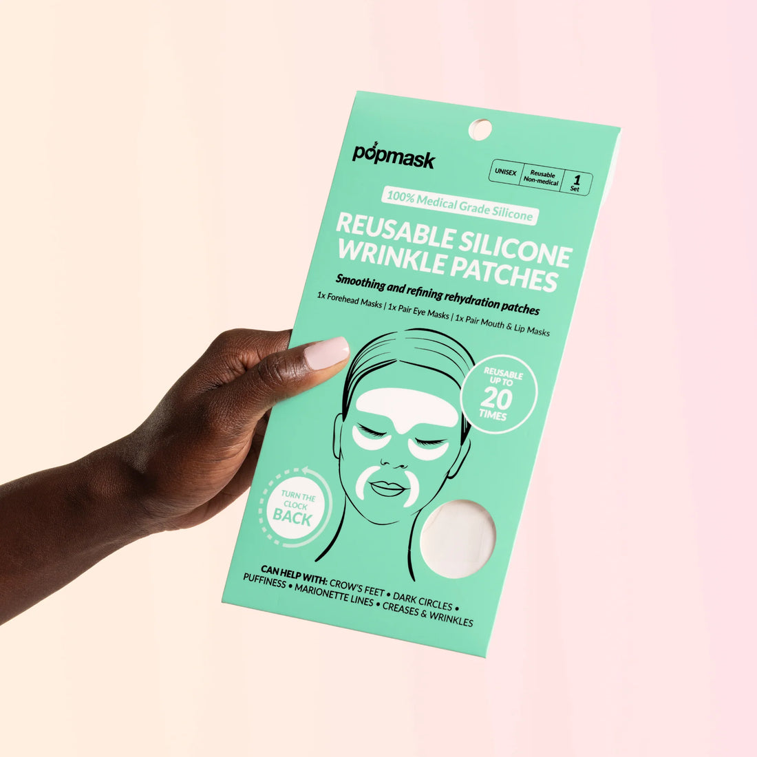 Popmask Reusable Silicone Wrinkle Patches