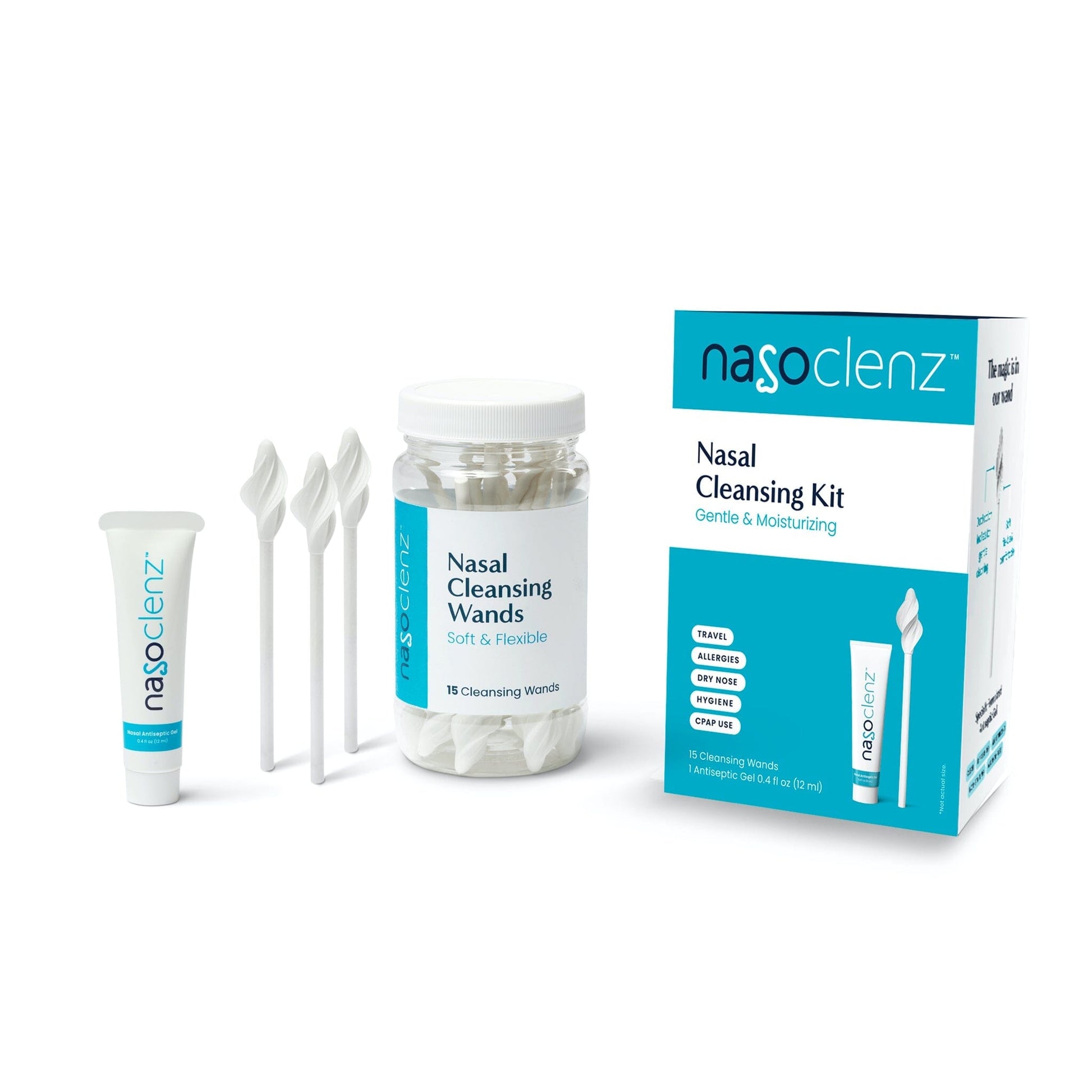 Nasoclenz™ - Nasal Cleaning Kit (15 ct)