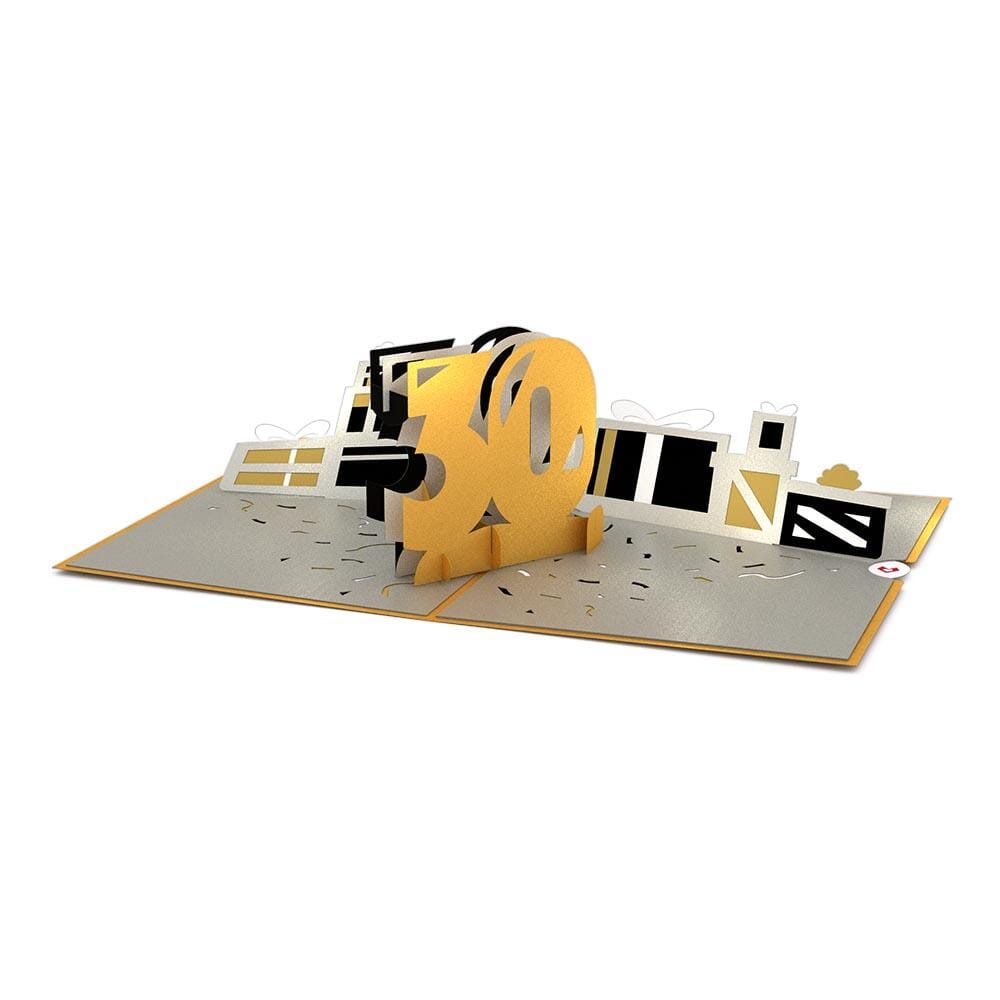 30th Celebration 3D Card