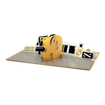 30th Celebration 3D Card
