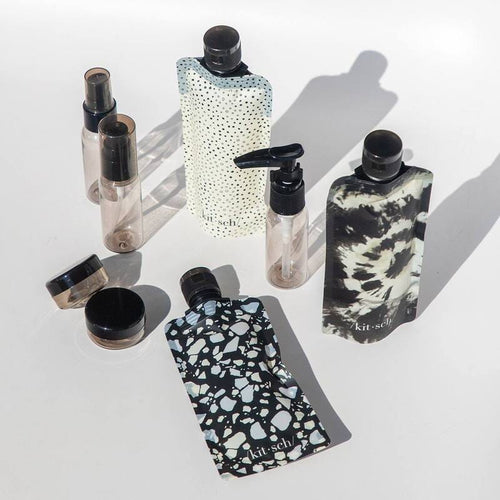 Kitsch Ultimate Travel 11pc Set - Black & Ivory