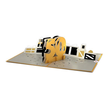 50th Celebration 3D Card