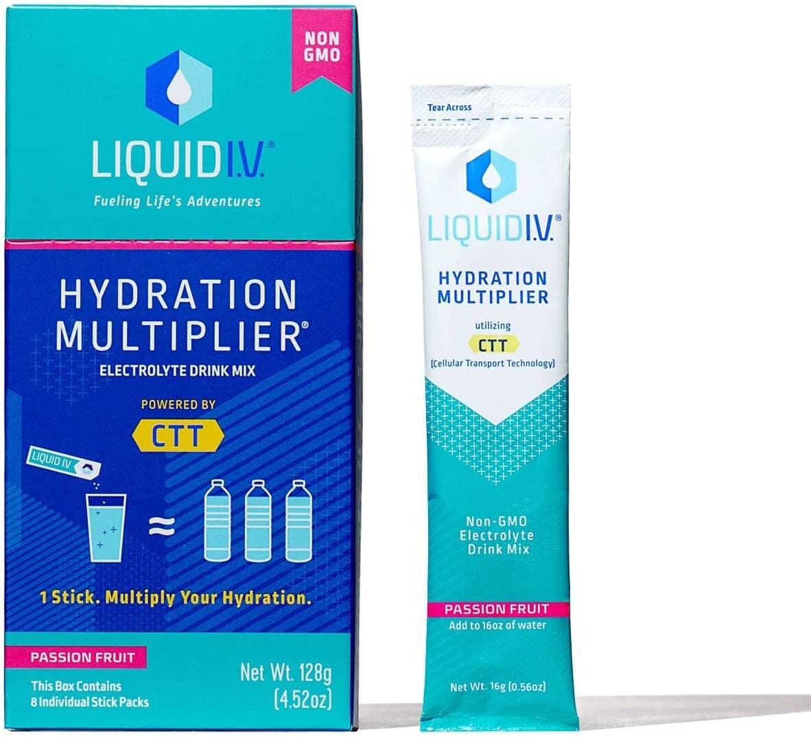 Liquid I.V. Hydration Multiplier, Electrolyte Drink Mix, 6 CT, Seaberry -  CVS Pharmacy