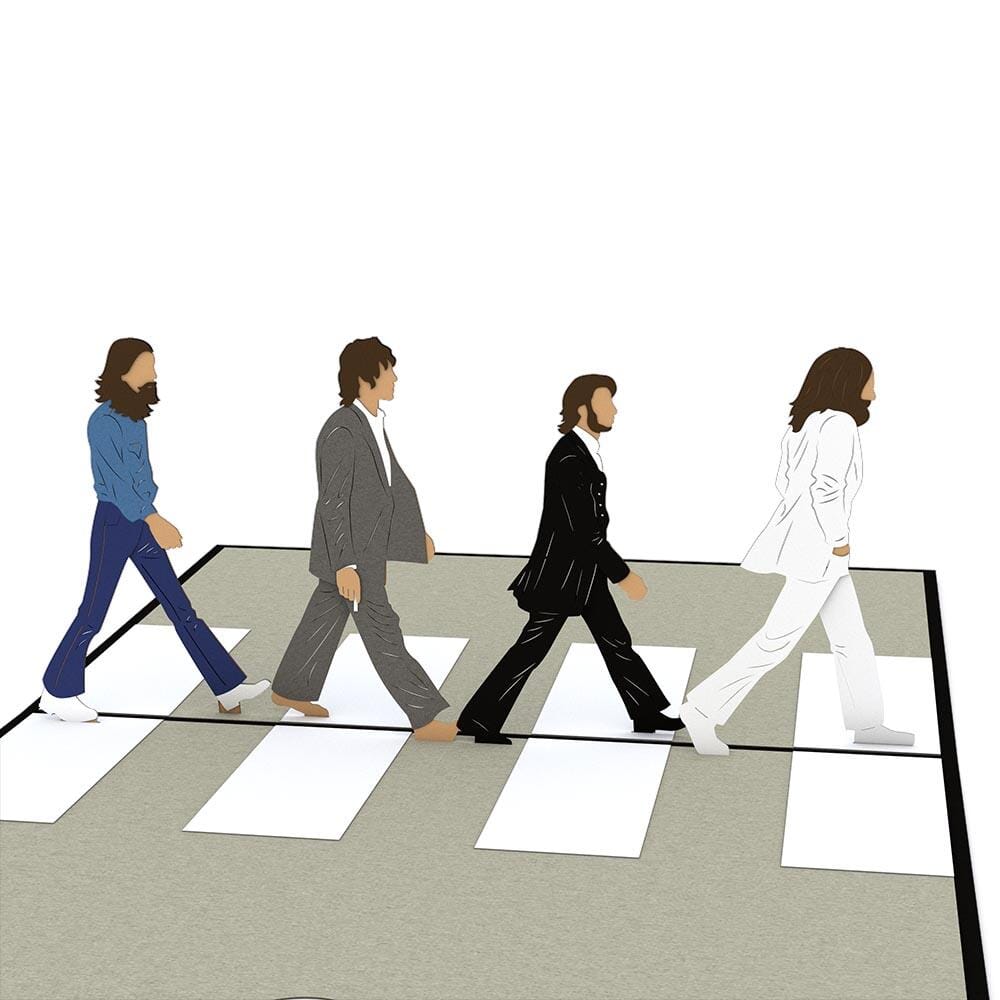 The Beatles Abbey Road 3D Card