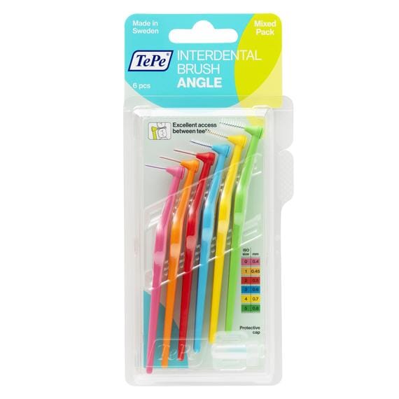 TePe Angle™ Interdental Brushes (6 Pack)