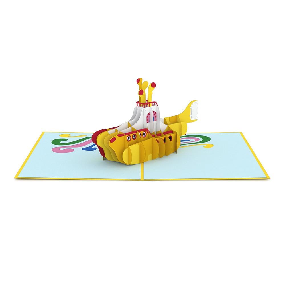 The Beatles Yellow Submarine 3D card