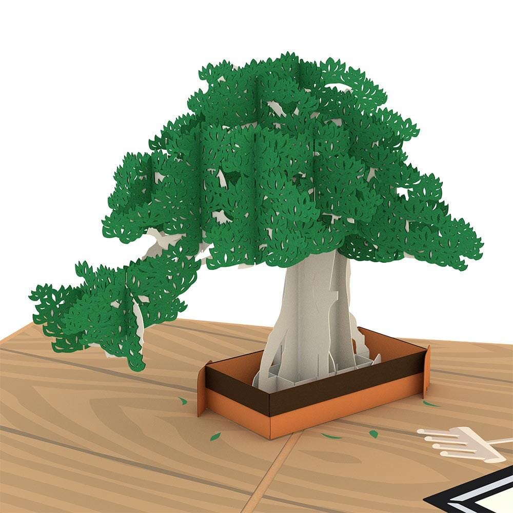 Bonsai Tree 3D card
