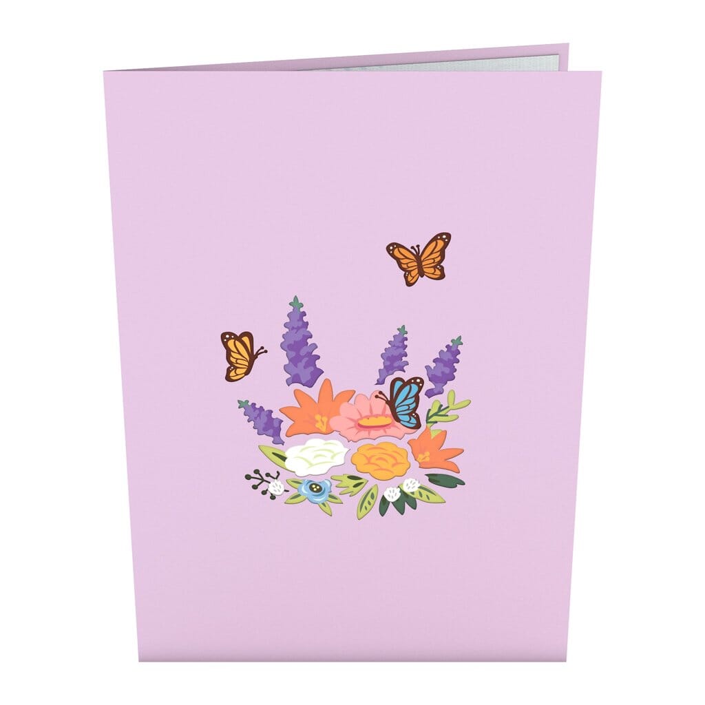 Flower Basket 3D card