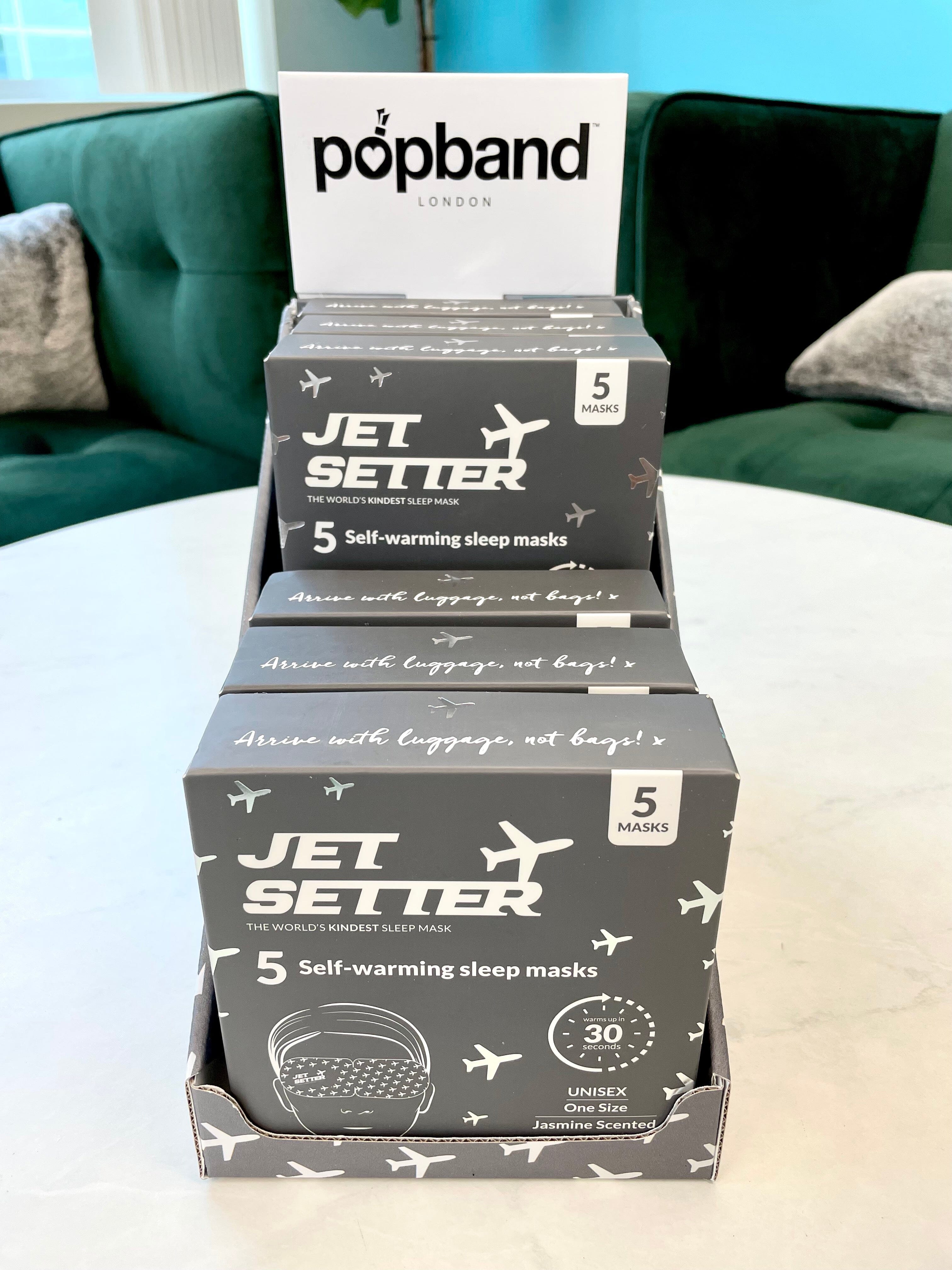 Jet Setter -Self-Warming Eye Masks