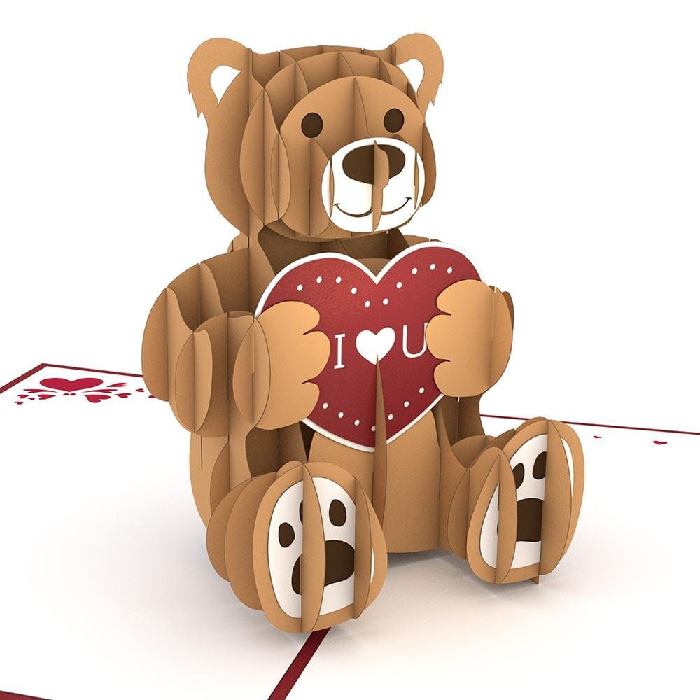 Love Bear 3D card